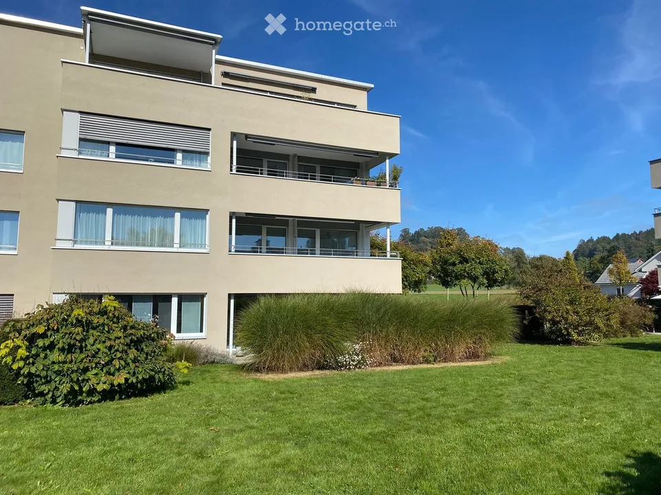 102 m² MINERGIE-Gartenwohnung mit rund 88 m² Aussenfläche
