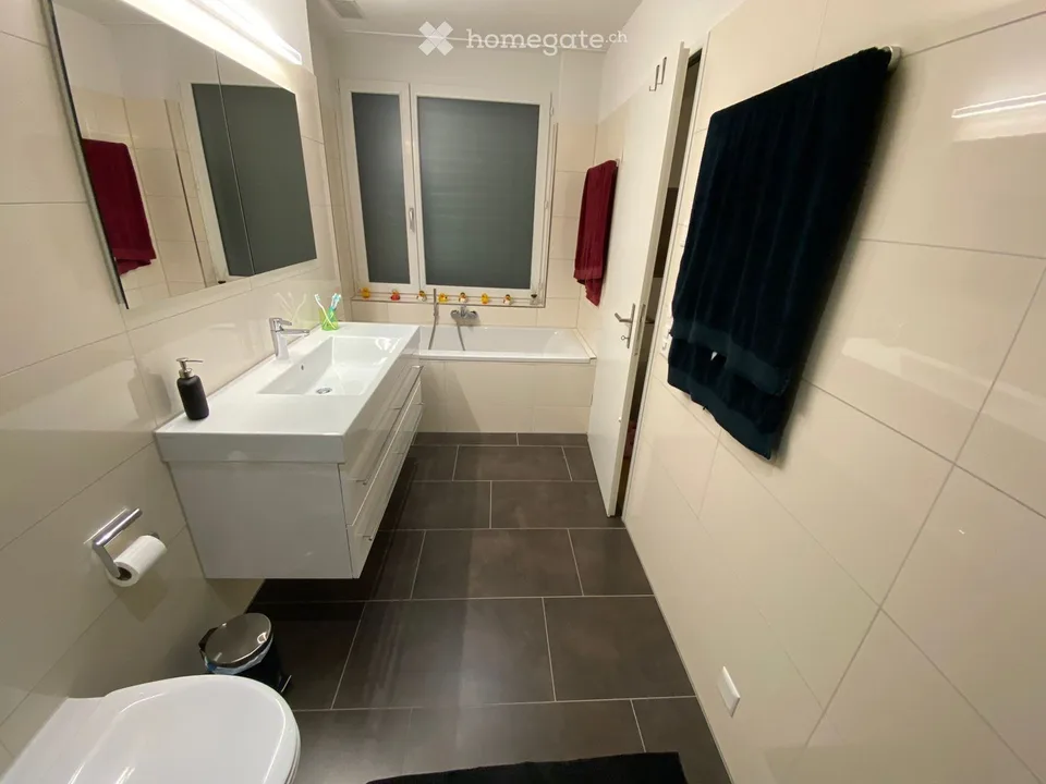 102 m² MINERGIE-Gartenwohnung mit rund 88 m² Aussenfläche