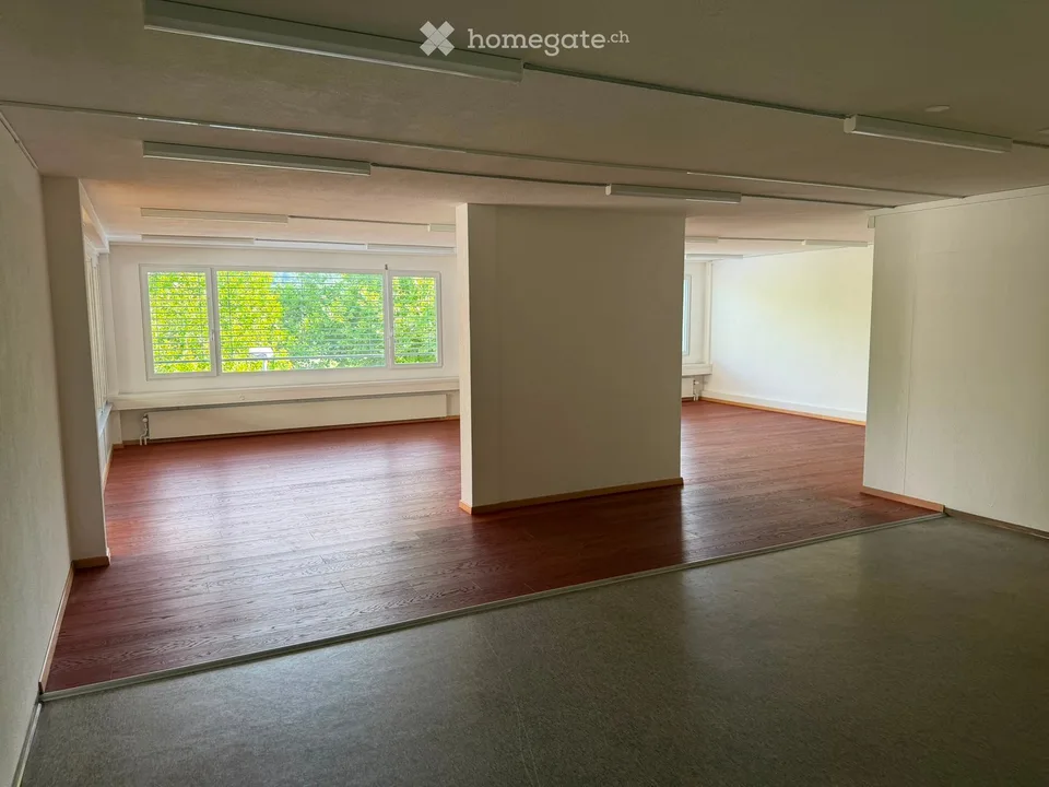 Helles Büro mit 4 Zimmern an ruhiger Lage in Baar