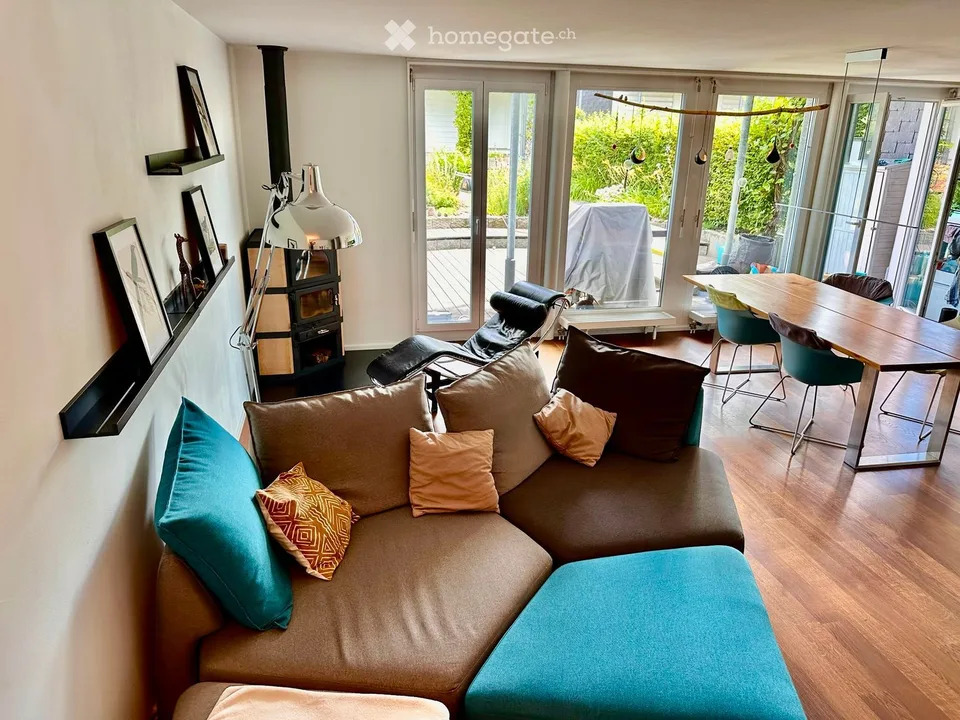 Fully Furnished Family Maisonette with Garden & Private Guest House – Wallisellen (Zurich Area)