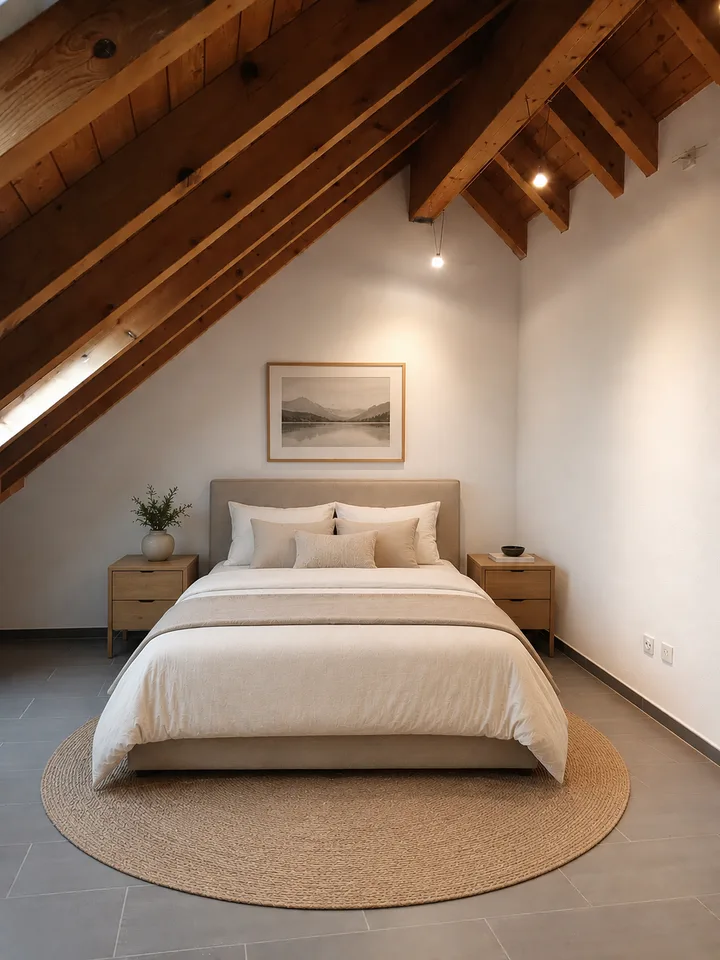 Appartement single confortable sur deux niveaux