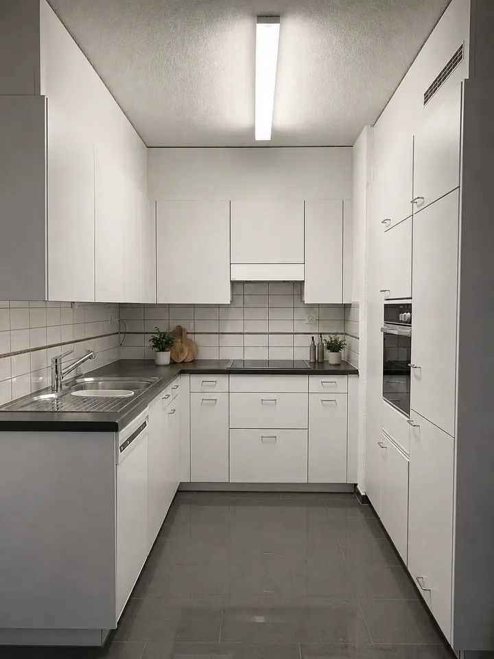 Appartement single confortable sur deux niveaux