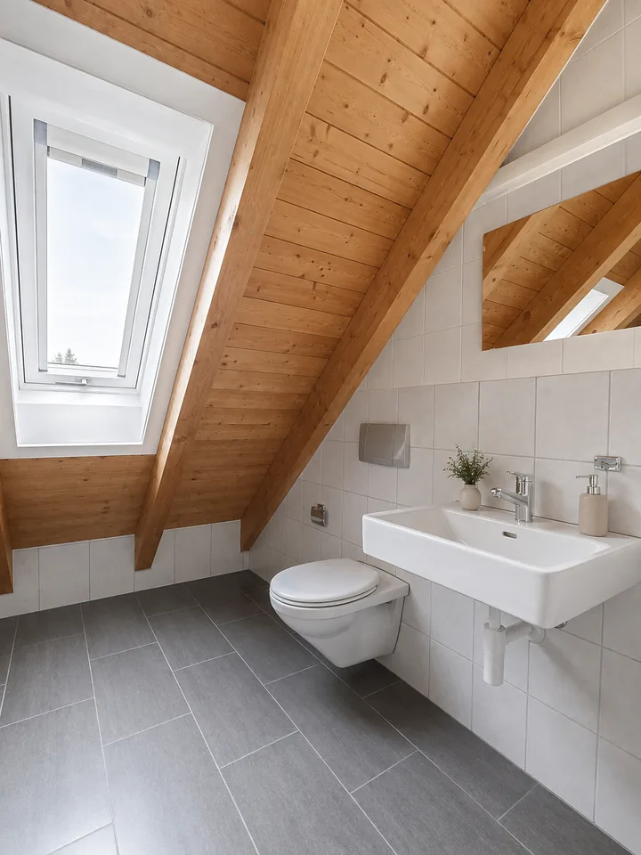 Appartement single confortable sur deux niveaux