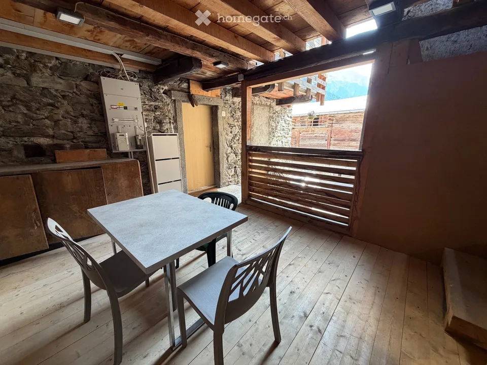 Appartement zur Miete in Bruson