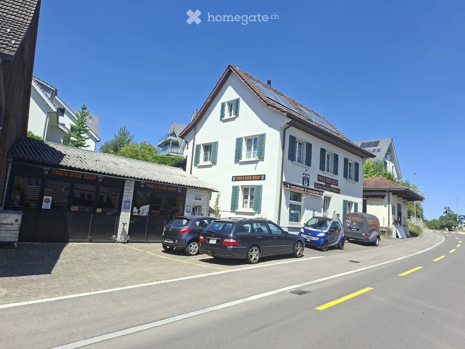 Einfamilienhaus mit abgenommener Werkstatt