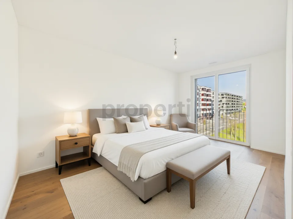 Exklusive 3.5-Zimmer-Neubauwohnung im AuPark - modernes Wohnen mit Blick zum Zürichsee