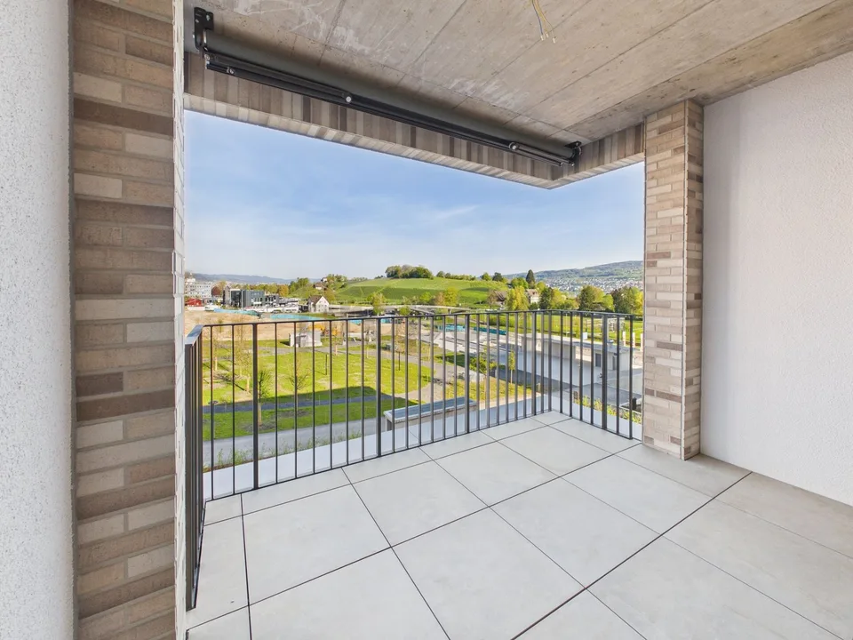 Exklusive 3.5-Zimmer-Neubauwohnung im AuPark - modernes Wohnen mit Blick zum Zürichsee
