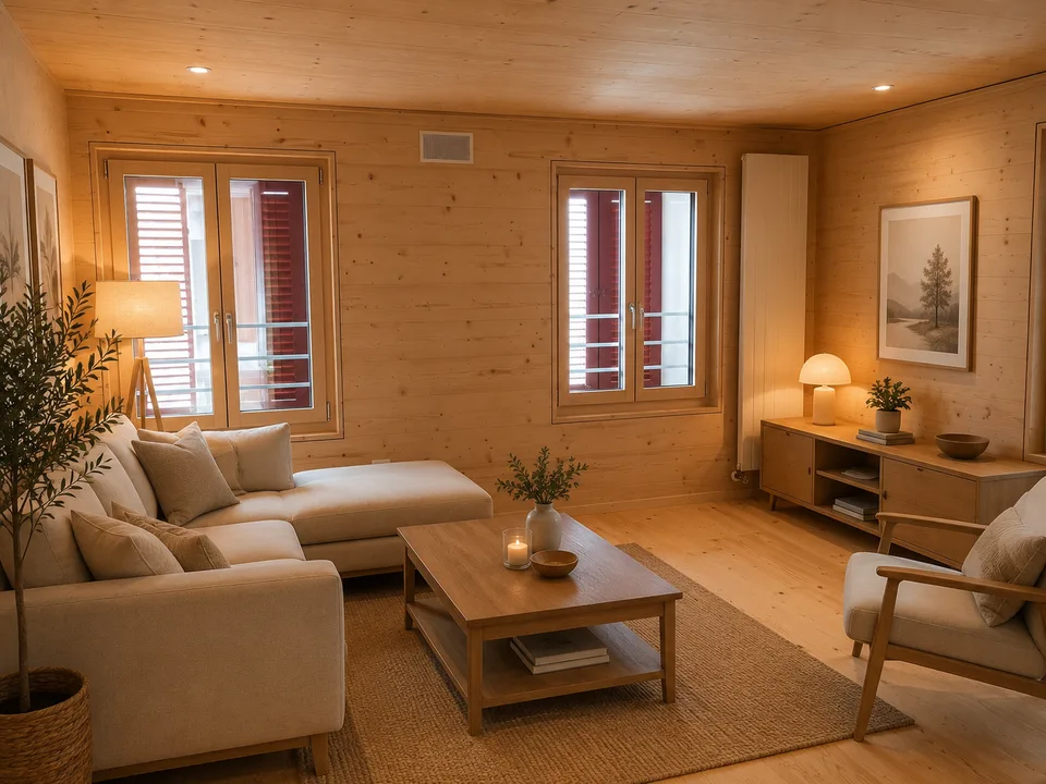 Moderne Maisonette-Wohnung mit sonnigem Balkon in Herisau