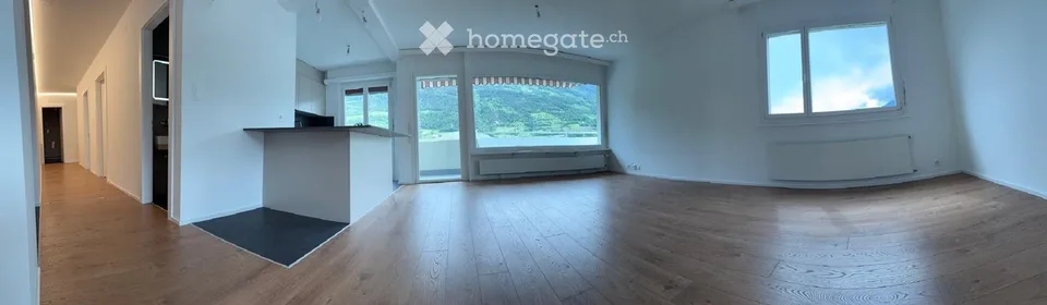 appartement 4,5 entiérement rènovè 1ere loc(place de park)