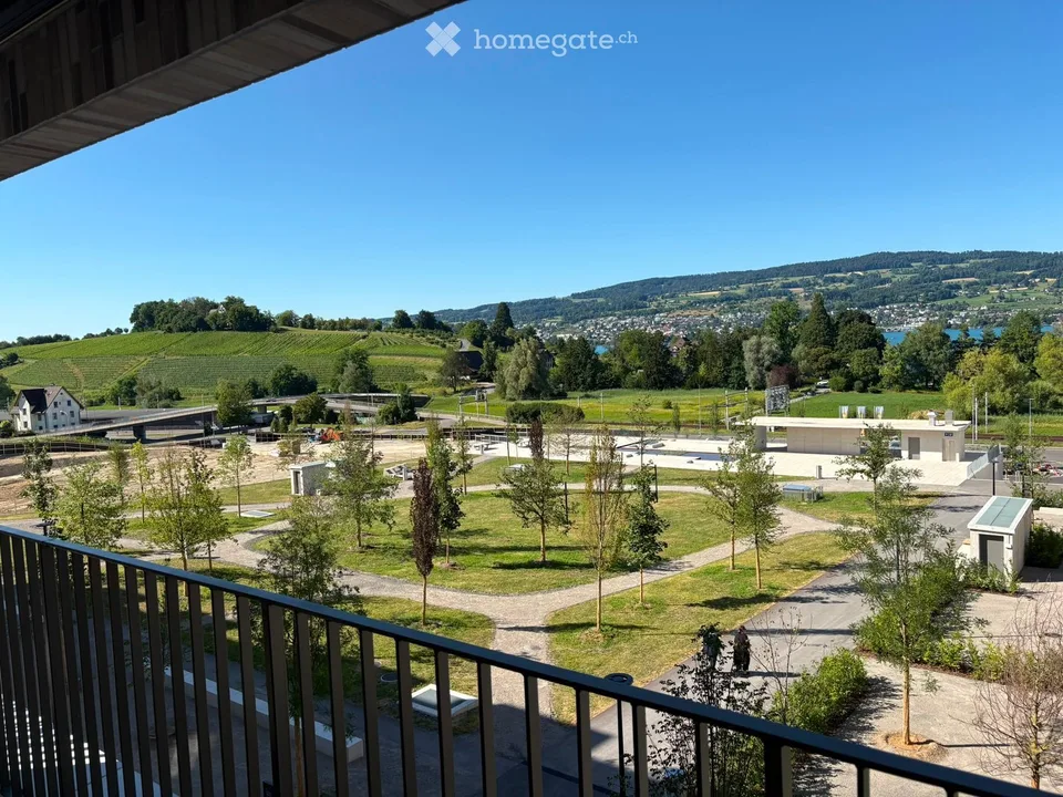Erstbezug 3.5-Zimmer-Wohnung mit Seeblick in Au ZH – Neubau 2026