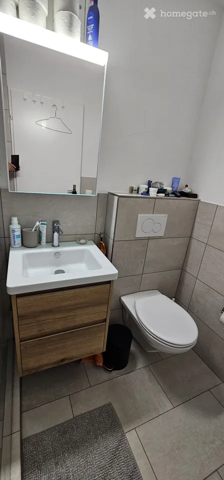 Helle 2.5-Zimmer-Wohnung im 13. Stock mit Panoramablick in Schlieren