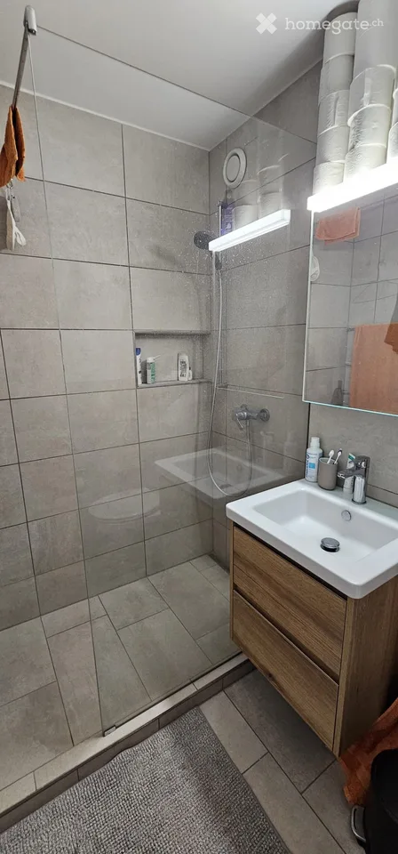Helle 2.5-Zimmer-Wohnung im 13. Stock mit Panoramablick in Schlieren