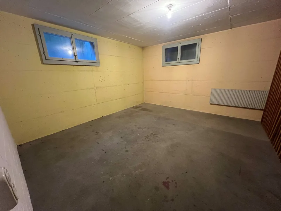 Commercial space with window and toilet