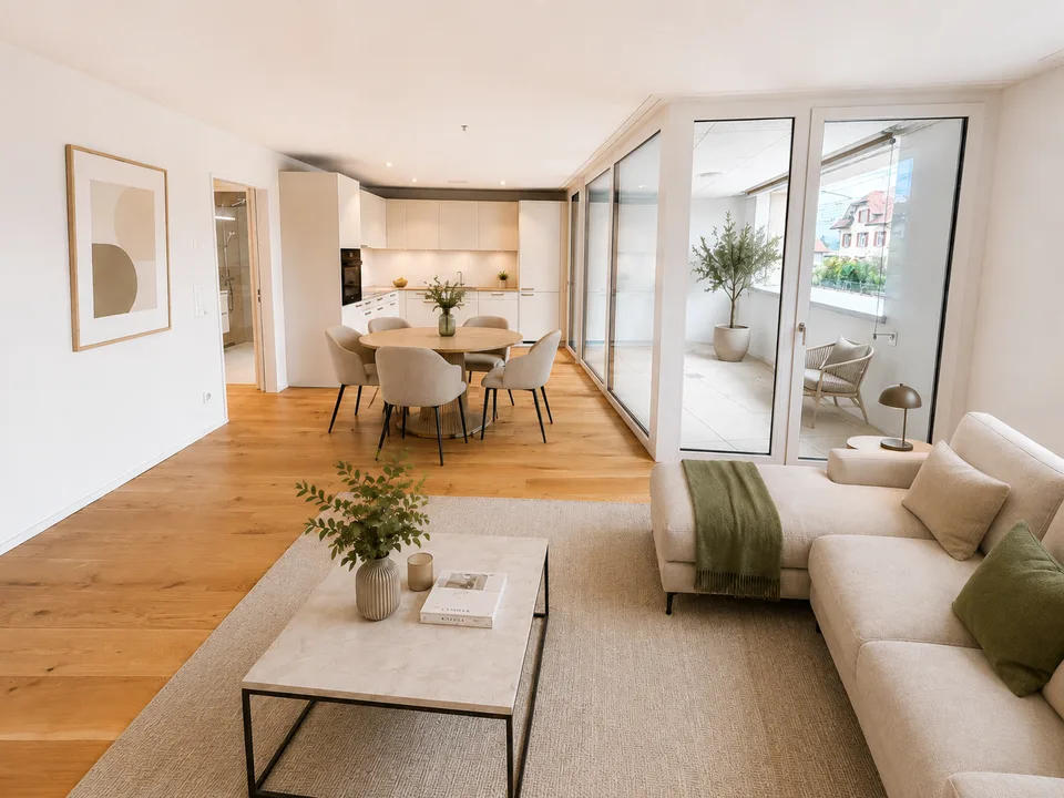 Moderne 3.5-Zimmer-Neubauwohnung in Weinfelden – Minergie-zertifiziert