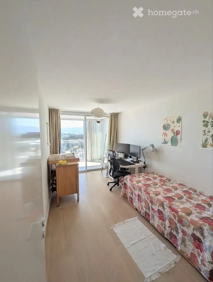 Appartement duplex de 4 pièces au 18e étage à Chêne-Bourg
