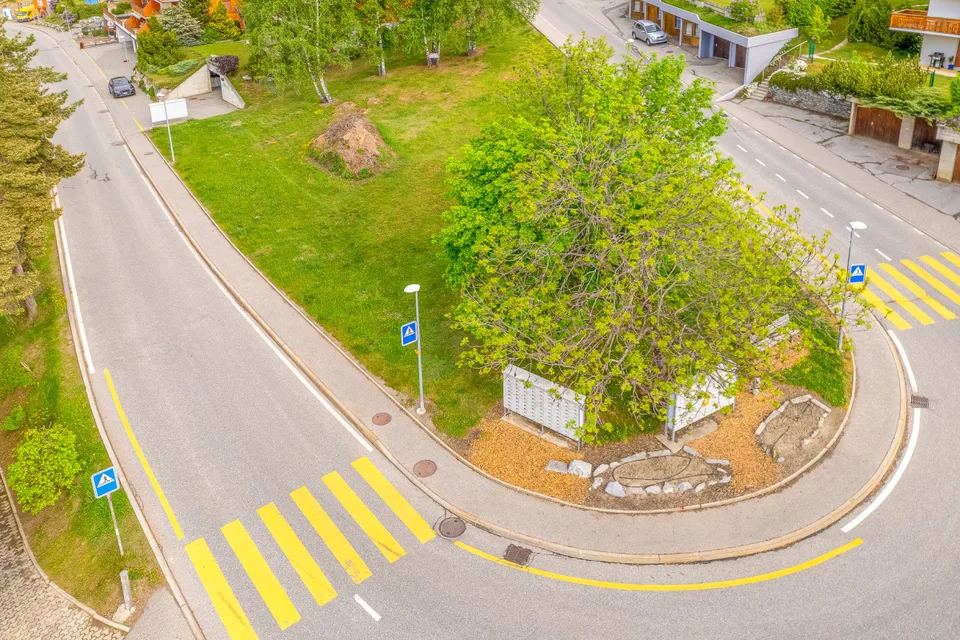 Terrain au centre d'Ovronnaz avec un bon potentiel de développement