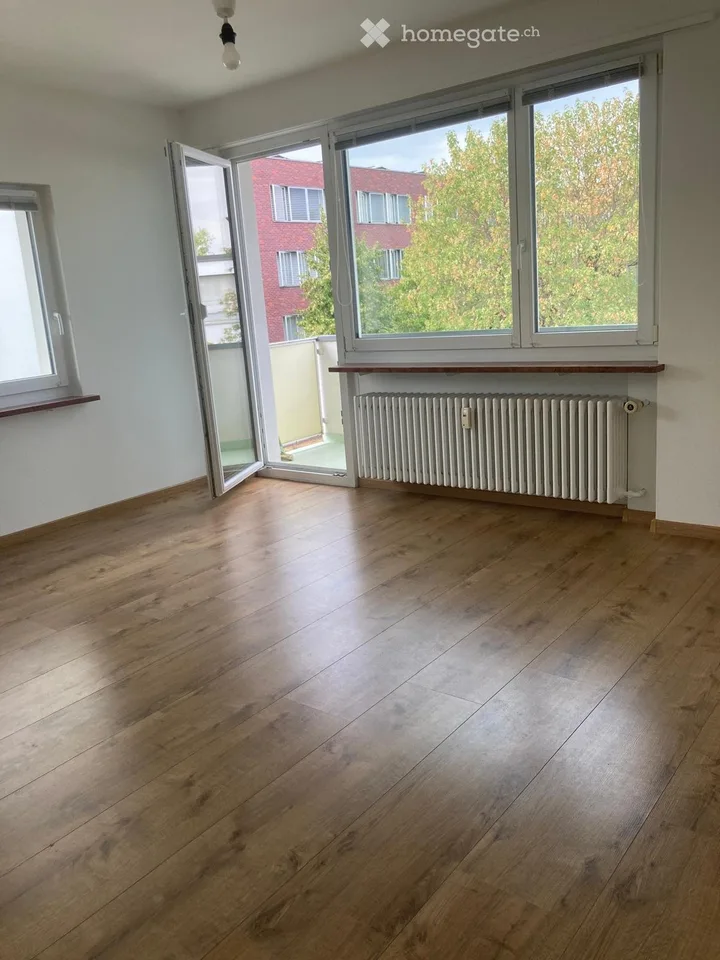 Helle 1-Zimmer-Wohnung mit Balkon in Allschwil per sofort zu vermieten