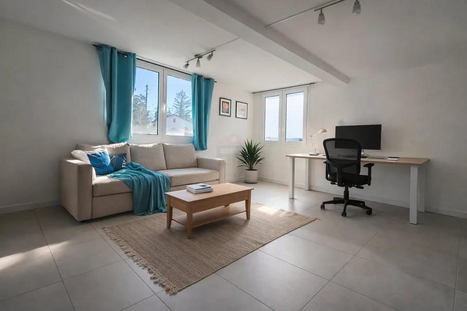 Elegante villa familiare con grande giardino piano e alto potenziale a Founex