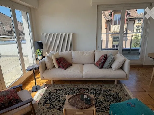 Takeover 2 furnished rooms with terrace, lake view & Alpine view