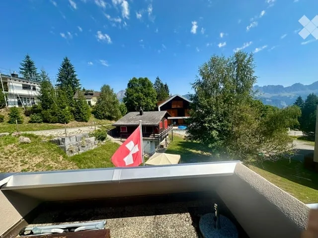 2.5-Zimmer-Terrassenwohnung mit Blick auf die Churfirsten