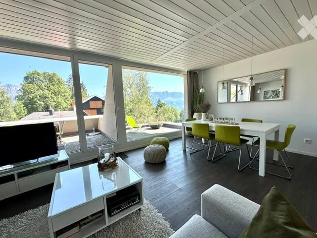 2.5-Zimmer-Terrassenwohnung mit Blick auf die Churfirsten