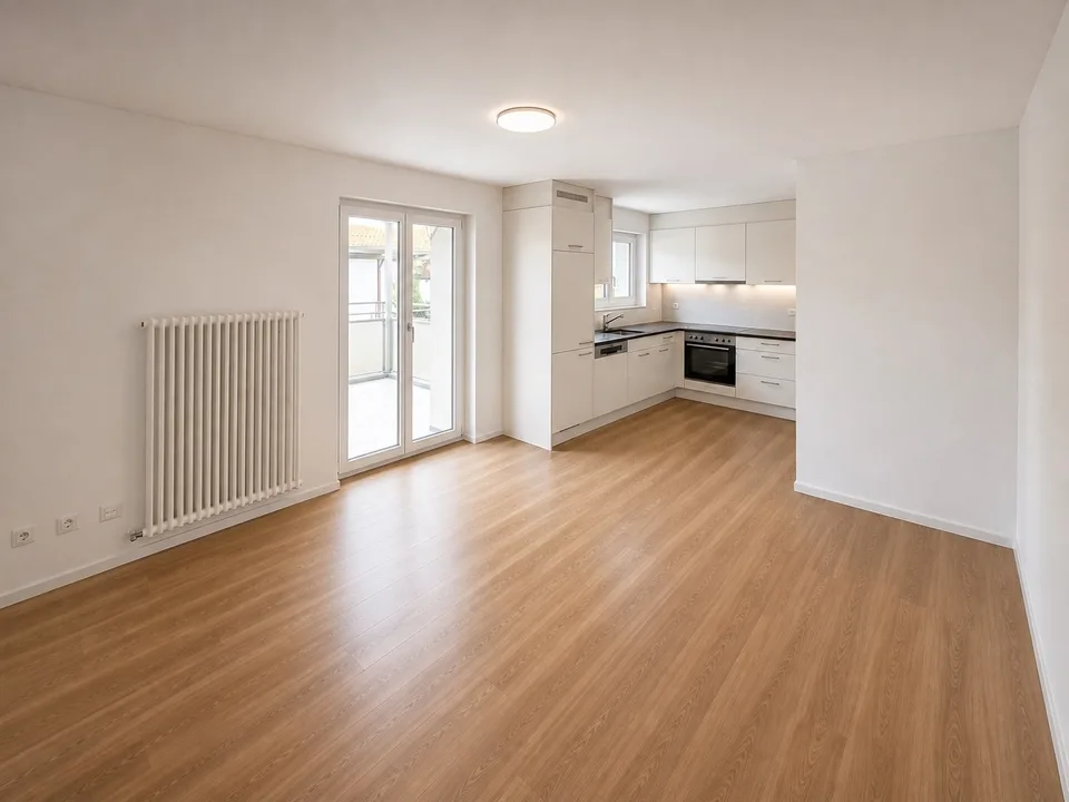 Helle 2-Zimmer-Wohnung mit Balkon in Schafisheim