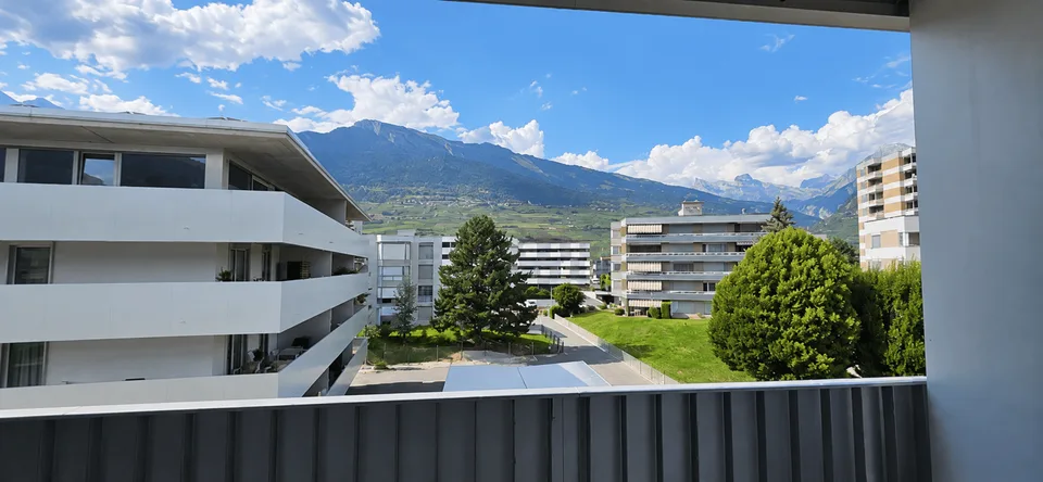 Studio von 37m² mit Balkon in Conthey