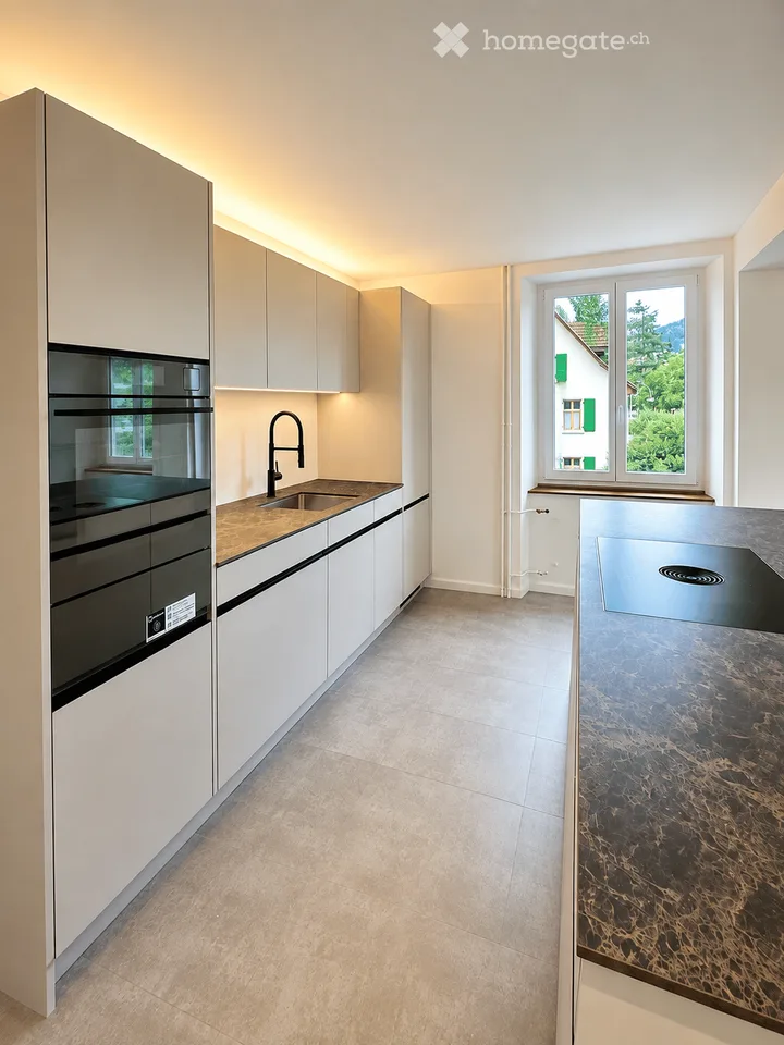 Charming 3.5-room terrace apartment in a renovated old building – Sissach