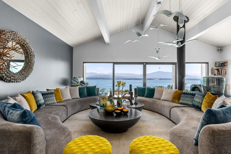 Villa von Ausnahme mit spektakulärem Blick auf den Genfersee