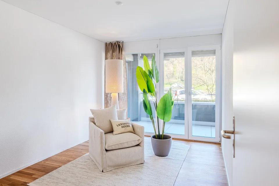 Ruhig und schön gelegene 4.5-Zimmer-Wohnung mit Weitsicht