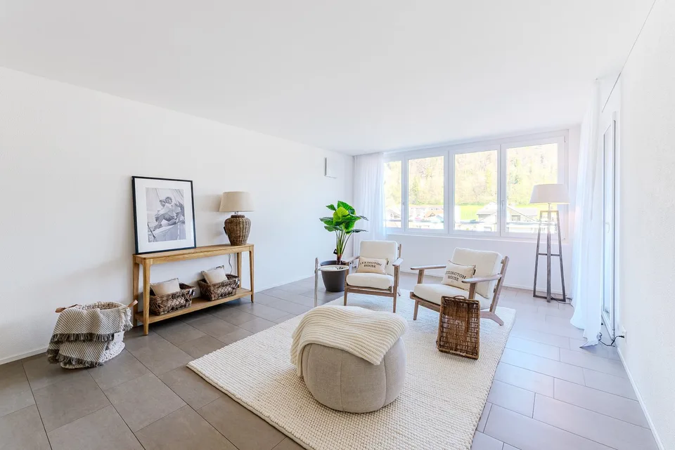Ruhig und schön gelegene 4.5-Zimmer-Wohnung mit Weitsicht