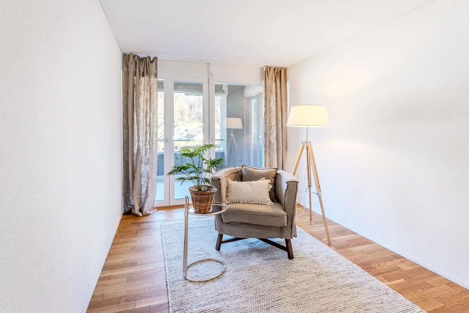 Ruhig und schön gelegene 4.5-Zimmer-Wohnung mit Weitsicht