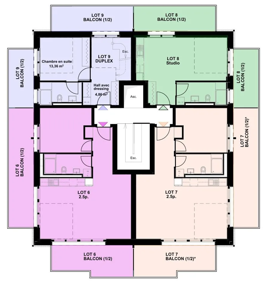 Alpine Charm & Large Spaces LOT 7: Magnificent 2.5-Room Apartment on the 1st Floor