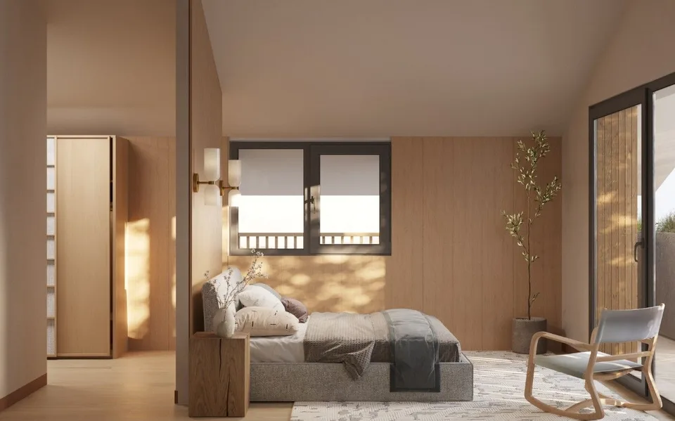 Chalet mitoyen contemporain auf Plan - 5,5 Räume in Euseigne (Hérémence)