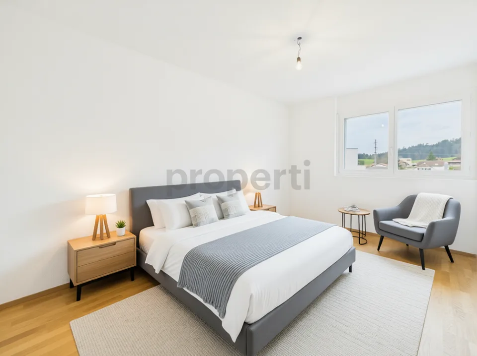 Moderne 5.5-Zimmer-Einfamilienhaus mit Minergie-Standard, Schmitten