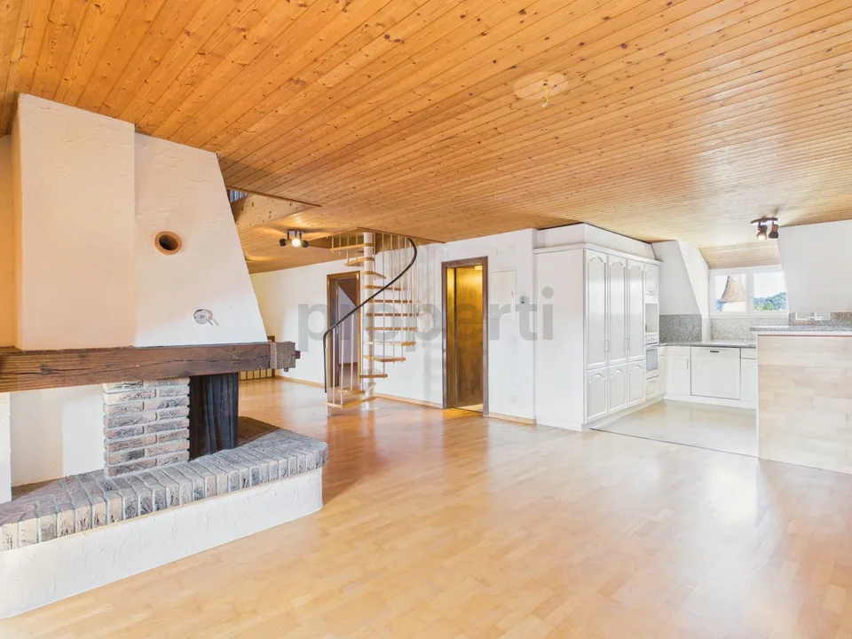 Charmante Maisonette-Wohnung mit historischem Flair in Mellingen