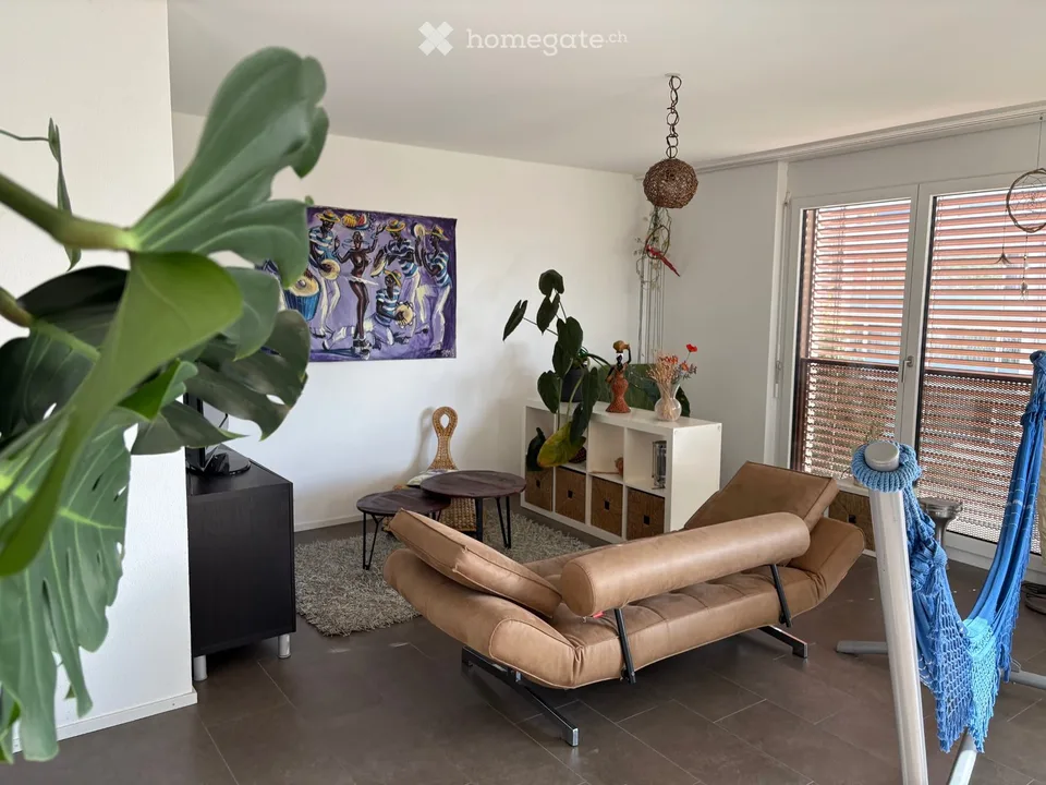 möbliertes Zimmer