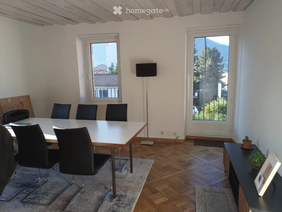 Appartamento a duplex di 4 locali nel centro città di Sierre