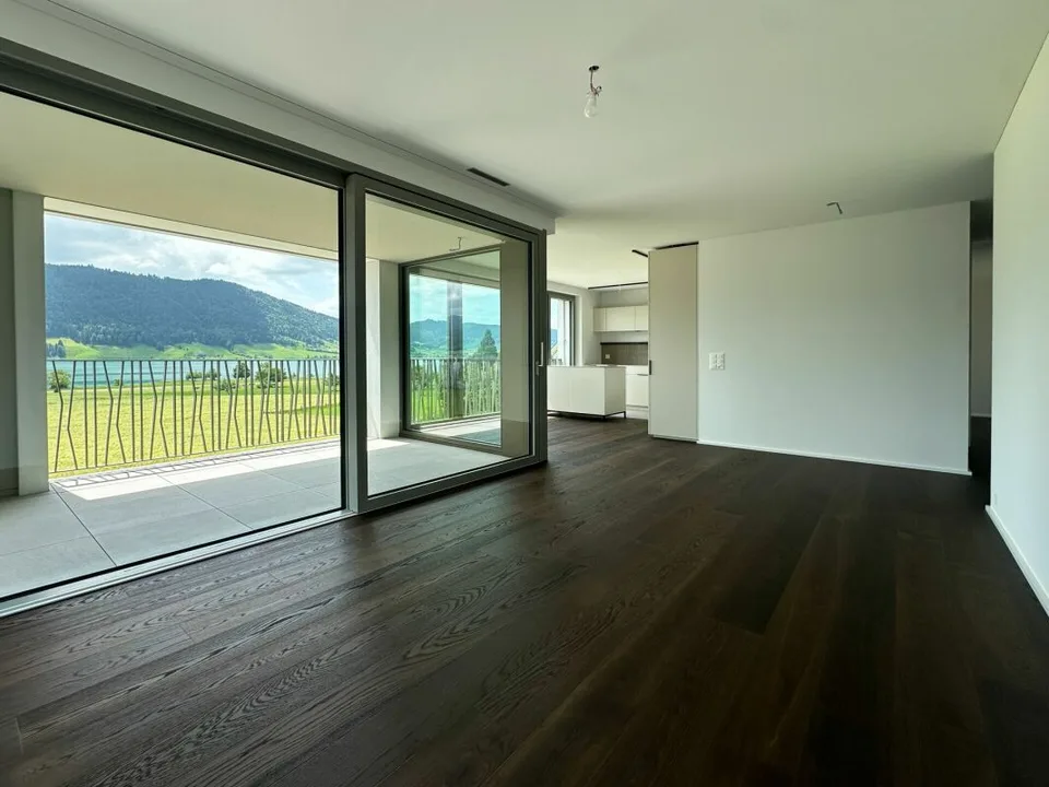 Überbauung Bahnhöfli: Exklusive Neubauwohnungen mit Panoramaaussicht auf den Ägerisee