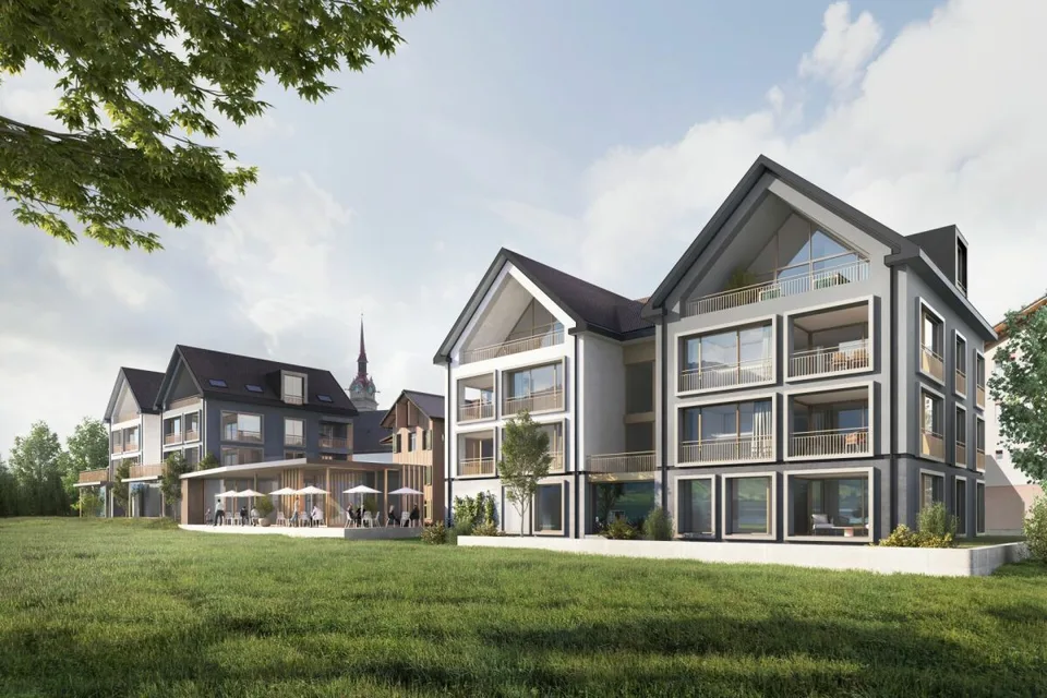 Überbauung Bahnhöfli: Exklusive Neubauwohnungen mit Panoramaaussicht auf den Ägerisee