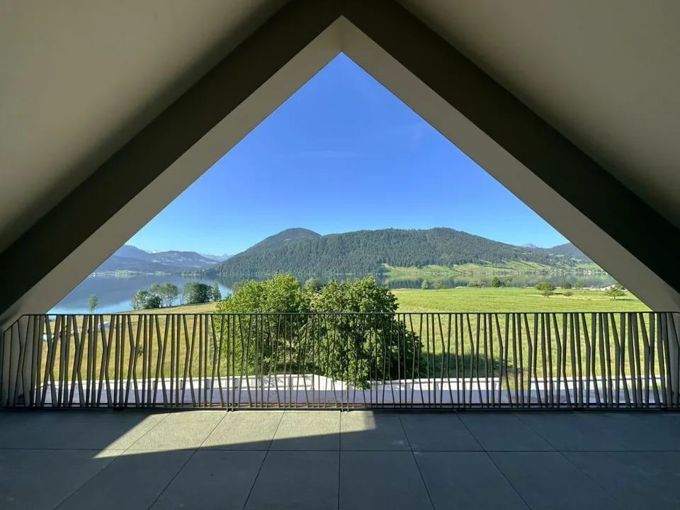 Überbauung Bahnhöfli: Exklusive Neubauwohnungen mit Panoramaaussicht auf den Ägerisee