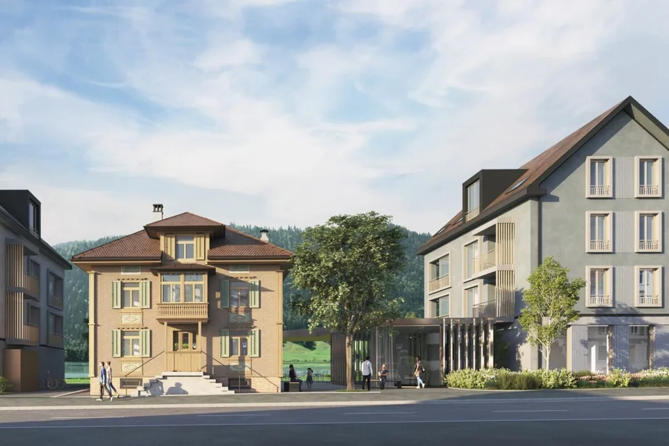 Überbauung Bahnhöfli: Exklusive Neubauwohnungen mit Panoramaaussicht auf den Ägerisee