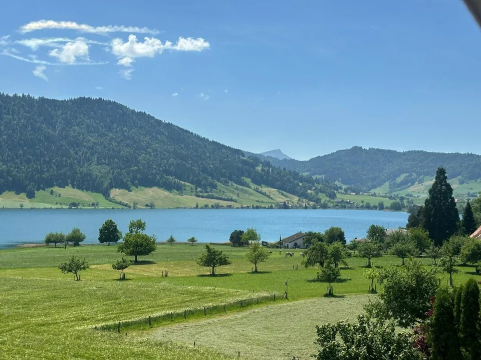 Überbauung Bahnhöfli: Exklusive Neubauwohnungen mit Panoramaaussicht auf den Ägerisee