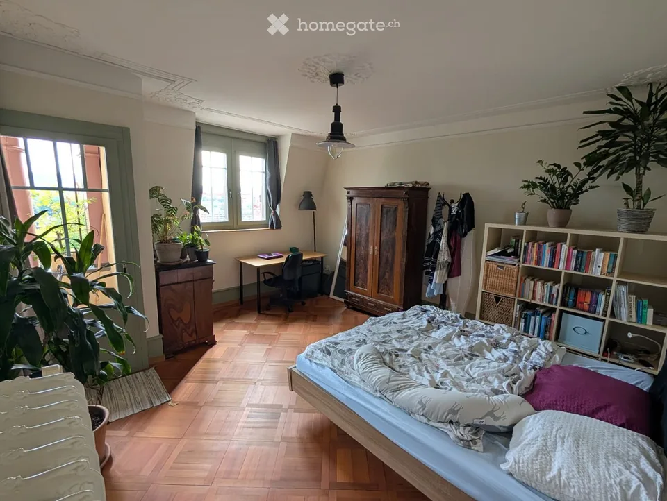 Charmante 4.5-Zimmer-Altbauwohnung mit Balkon in Bern