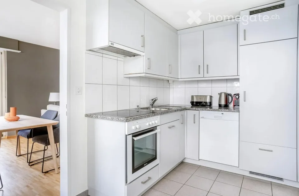 Helle 2-Zimmer-Wohnung in Zollikofen – Nyon