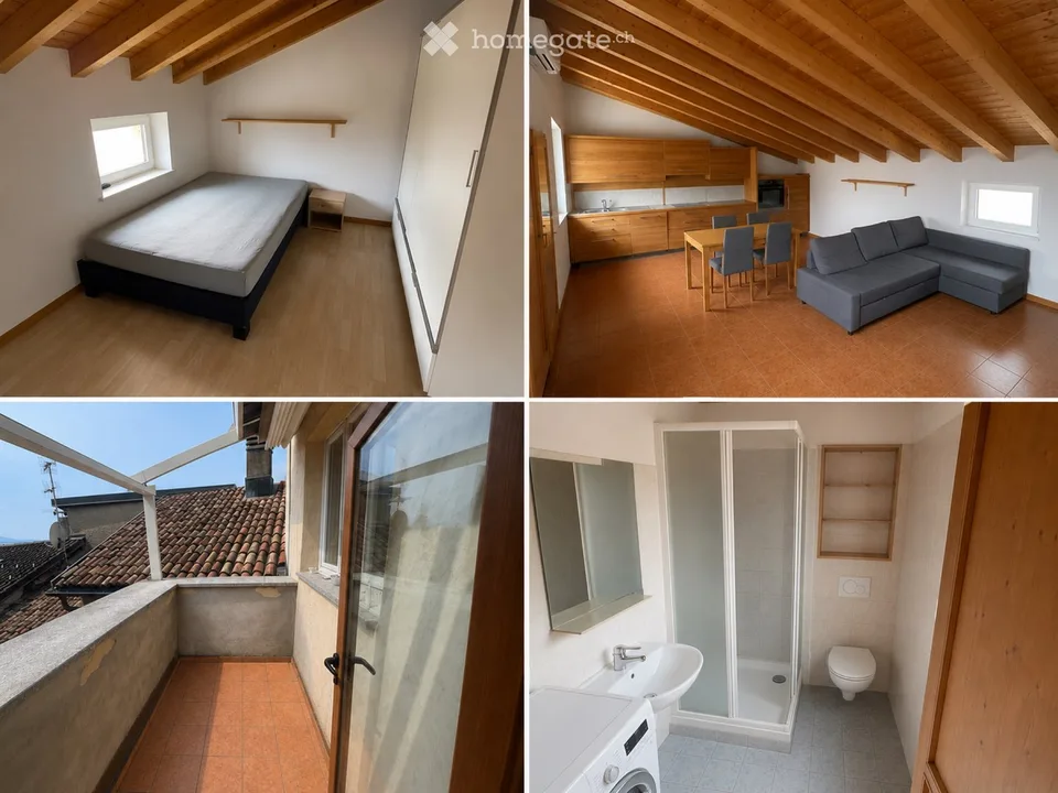 Appartamento 2.5 locali ammobiliato a Cadro
