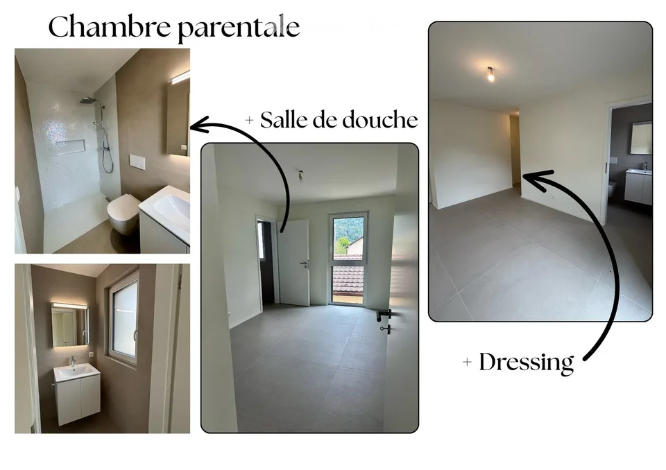 Neue 4.5-Zimmer-Wohnung zur Miete in St-Sulpice NE