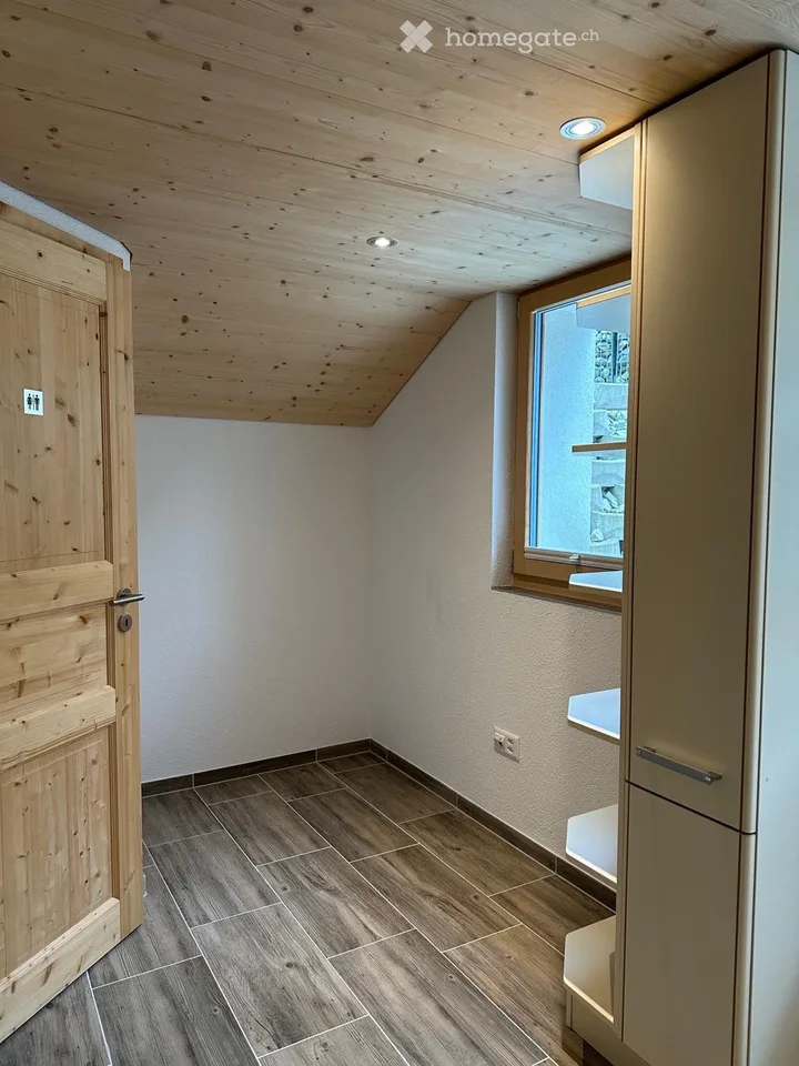 1.5-room apartment with mountain view, fireplace & garden in Schwarzsee