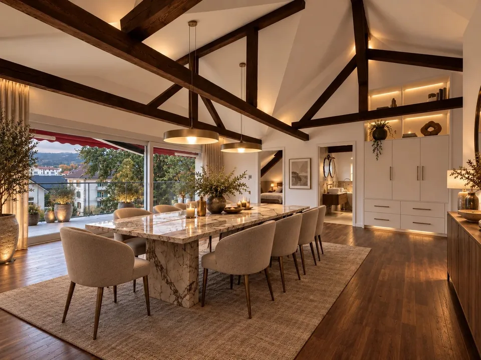 À vendre : Grand appartement de 3,5 pièces avec véranda à Bulle – photo 2 sur 19