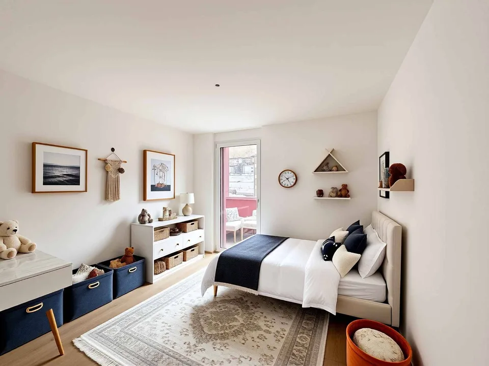 Élégant attique contemporain avec grande terrasse – photo 6 sur 13